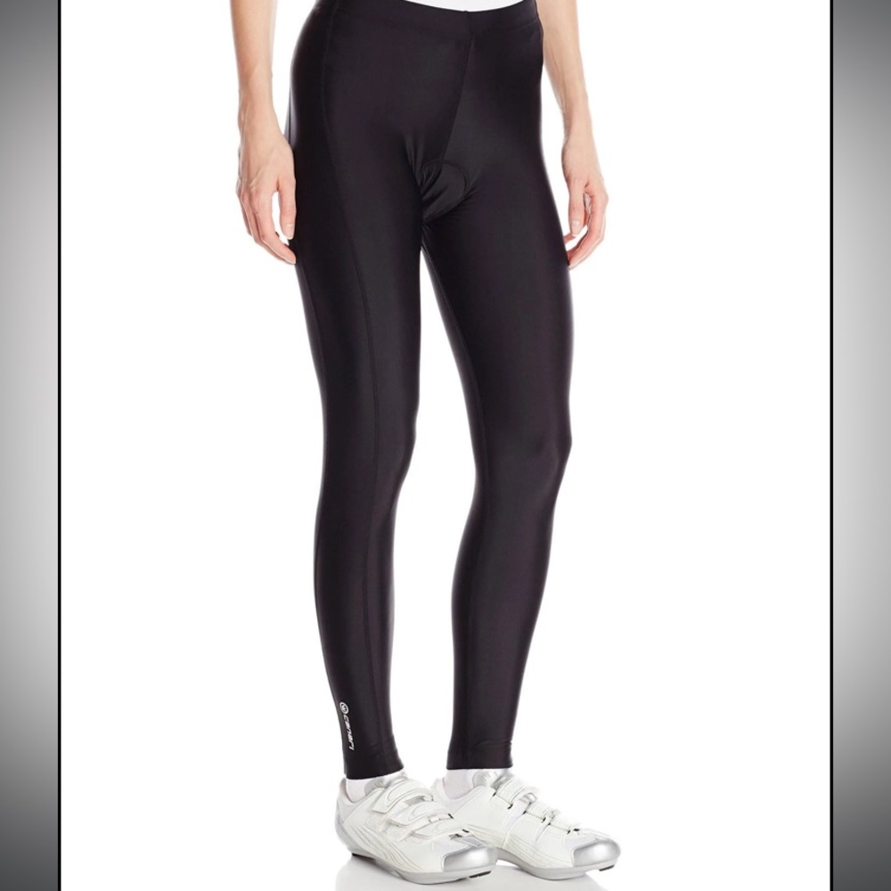 Canari Veloce Cycle Tight with Padding Womens - NWT -Size L -Black